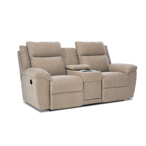 Joel Reclining Loveseat w/ Console